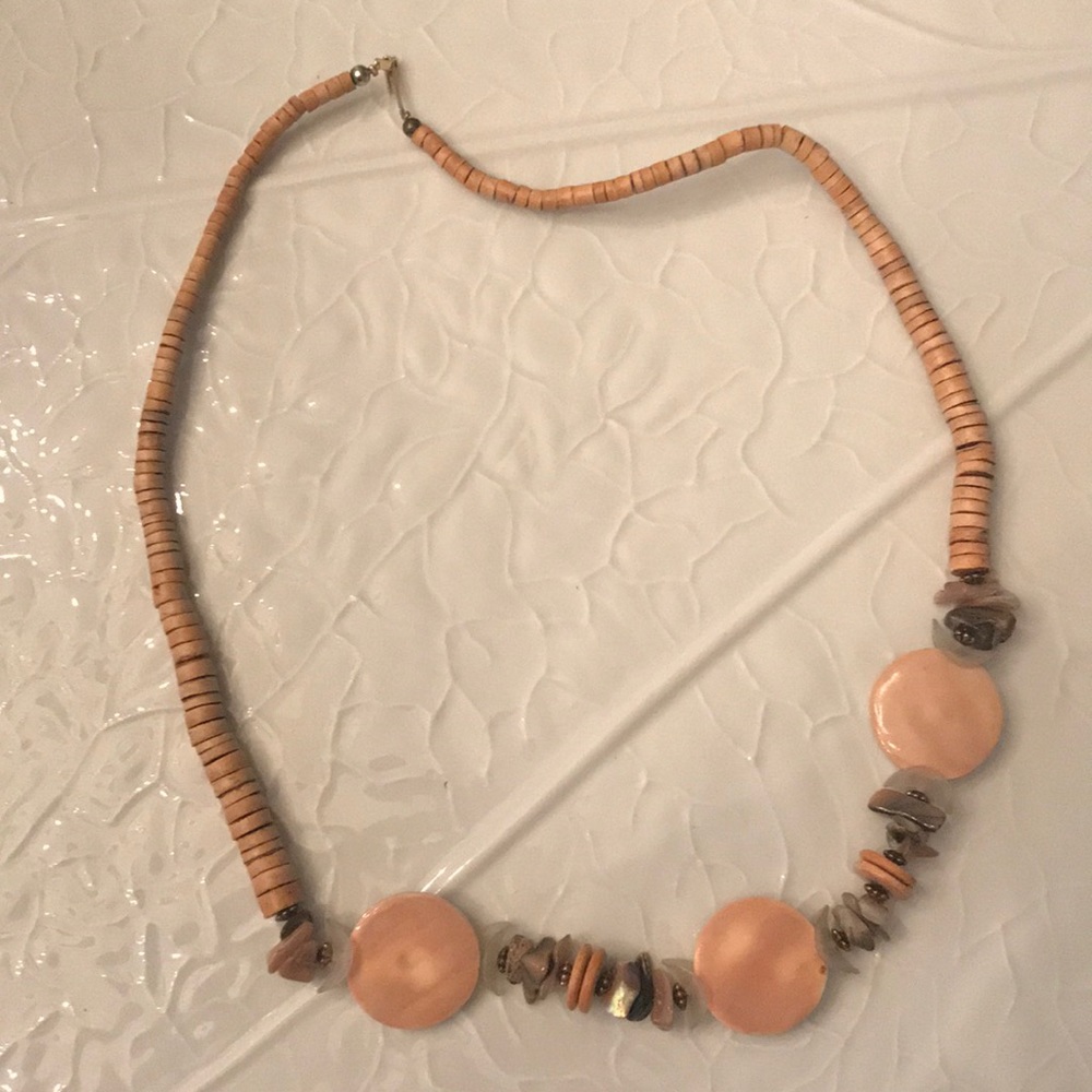 Handmade African statement necklace